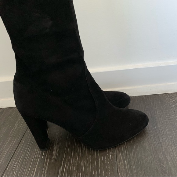 Stuart Weitzman Highland Over the knee suede boots - Picture 5 of 8